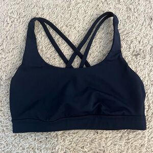 Lululemon Navy Blue sports bra
